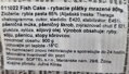 Rybí koláč - rybí plátky mražené 900g
