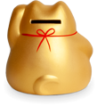 Kočičí pokladnice zlatá