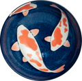 Porcelánová miska Koi 21,5cm