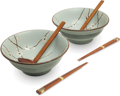 Sada 2 misek na ramene s motivem sakury 22 cm EDO JAPAN