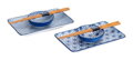 Sushi set pro 2 osoby modrý vzor TOKYO