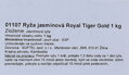 Royal Tiger Gold Jasmínová rýže 1 kg