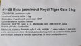 Royal Tiger Gold Jasmínová rýže 5 kg
