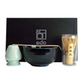 Sada Matcha XL Hana modrá EDO JAPAN