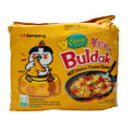 Ramen nudle SY Buldak pálivé kuřecí Cheese MULTIPACK 5x140g