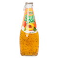 Nápoj s bazalkovými semínky broskev VINUT 290ml