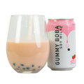 O´s Bubble Gummy Boba sójové mléko jahoda 315ml