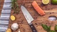 Japonský nůž Santoku TAKAYUKI 170 mm