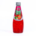 Nápoj se semínky bazalky jahoda VINUT 290ml