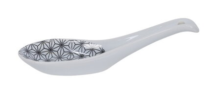 Porcelánová lžička s motivem hvězdy