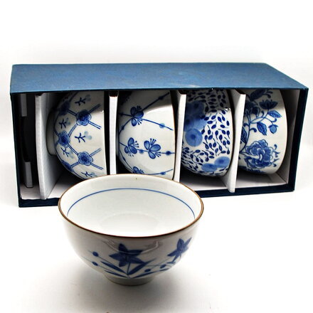 Porcelánová miska s motivem 5ks (11,5cm)