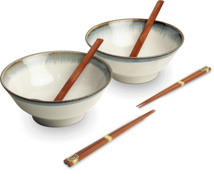 Sada 2 misek na ramena Aurora 22cm EDO JAPAN