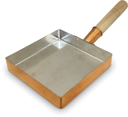 Měděná pánev Tamago profi