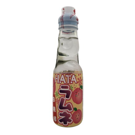 Limonáda Ramune bílá broskev HATAKOSEN 200ml