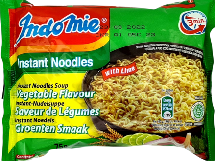 Nudle Vegetariánské Indomie 75g