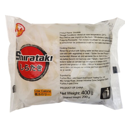 Nudle konjakové Shirataki House of Asia 400g