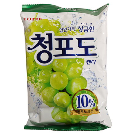 Hroznové bonbony Lotte 153g