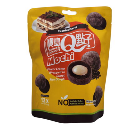 Koláčky rýžové Mochi s příchutí tiramisu 180g
