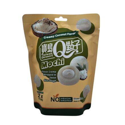 Koláčky rýžové Mochi kokosové se smetanovou příchutí 180g