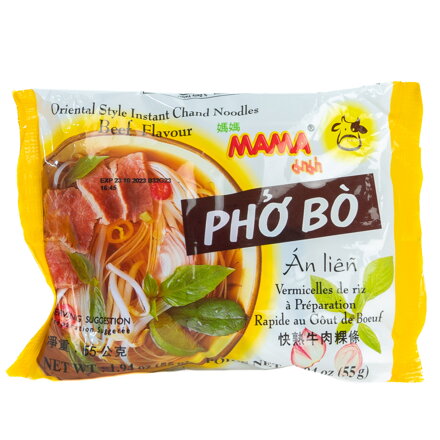 Hovězí polévka s rýžovými nudlemi 55g
