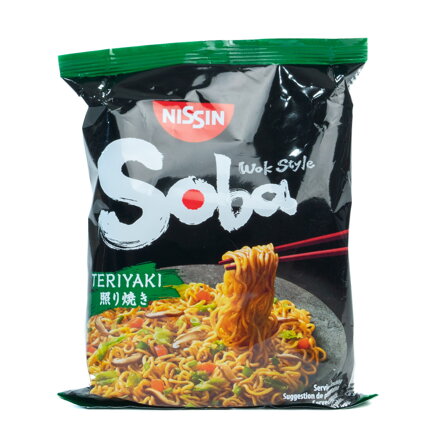Soba nudle s omáčkou Teriyaki Nissin110g
