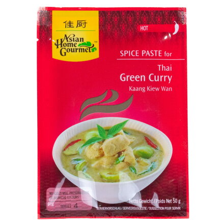 Pálivá pasta na thajské zelené kari AHG 50g