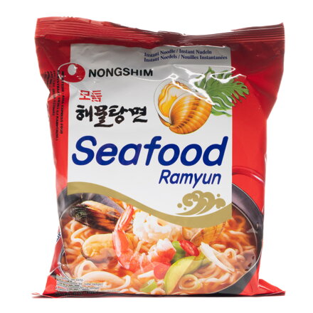 Ramyun nudle s mořskými plody NS 125g