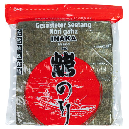Sushi řasy Yakinori červené 50ks
