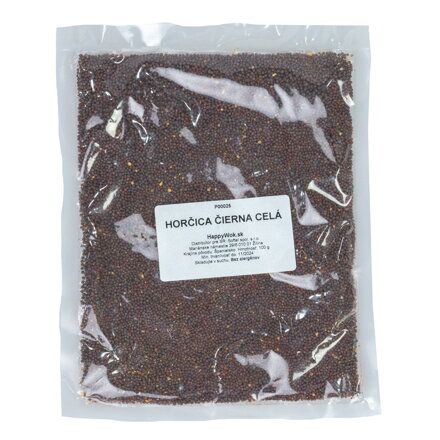 Celá černá hořčice 100g