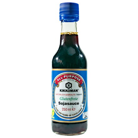 Bezlepková sójová omáčka Kikkoman 250ml