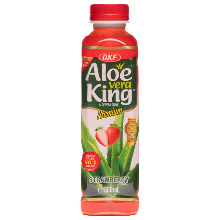 Aloe vera jahodový nápoj OKF 500ml