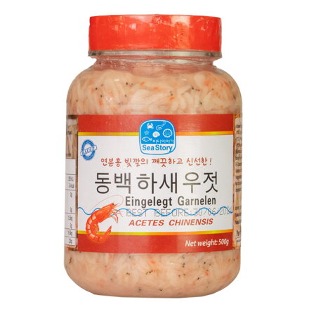 Fermentované solené mini krevety 500 g