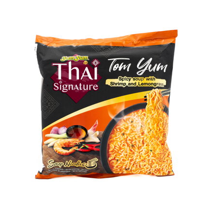 Tom Yum krevetové nudle s citronovou trávou 100g