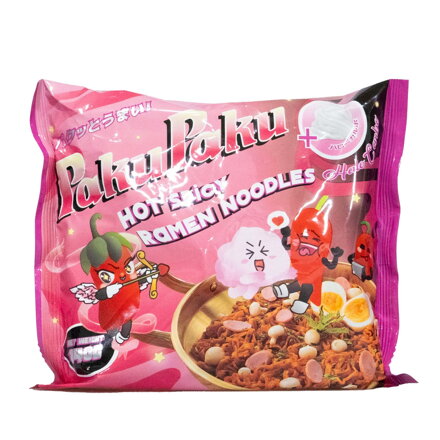 Carbo PakuPaku 140g ostrých nudlí