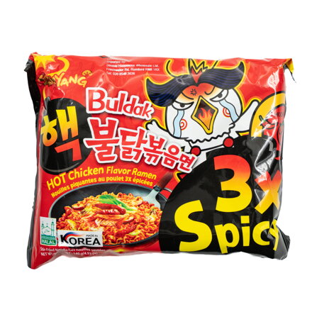 Nudle SY extra pálivé kuřecí 3xSpicy 140g