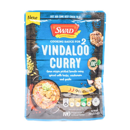 Omáčka střední pro Vindaloo Curry SWAD 250g