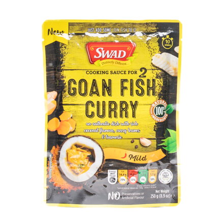 Mírná omáčka pro goanské rybí kari SWAD 250g