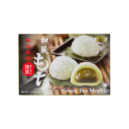 Rýžové koláčky Mochi zelený čaj 210g