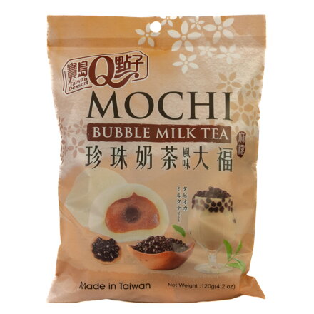 Rýžové koláčky Mochi s příchutí mléčného čaje 120 g