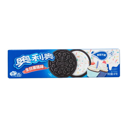 Narozeninové sušenky Oreo 97g