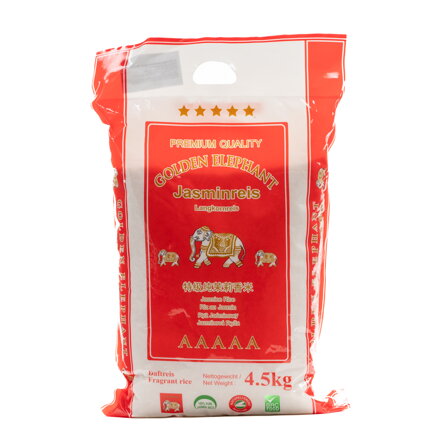 Jasmínová rýže Golden Elephant 4,5 kg