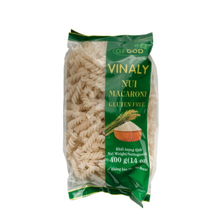 Rýžové těstoviny fusilli 400g