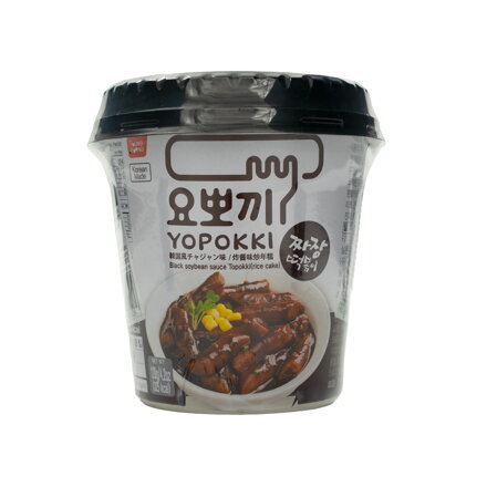 Rýžové koláčky Topokki sojová omáčka cup 120g