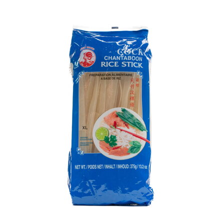 Rýžové nudle 10mm 375g