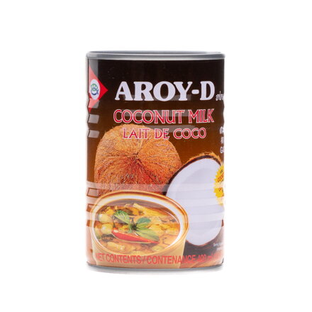Kokosové mléko na vaření Aroy- D 400ml
