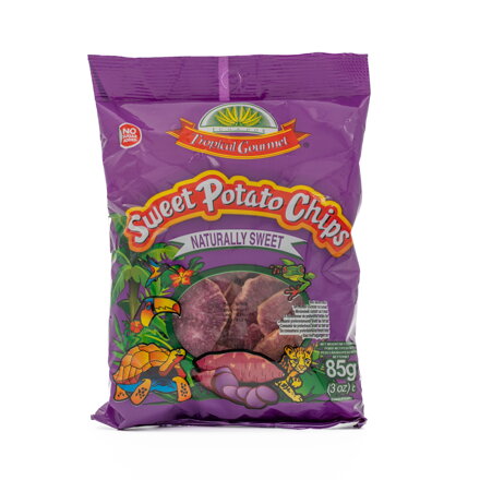 Čipsy ze sladkých brambor 85g