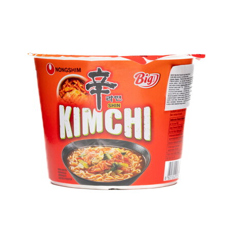 Nudle velký šálek kimchi Nongshim 112g
