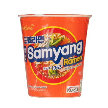 Nudle malý šálek SY Samyang 65g