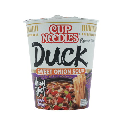 Nudle malý kelímek kachní NISSIN 65 g