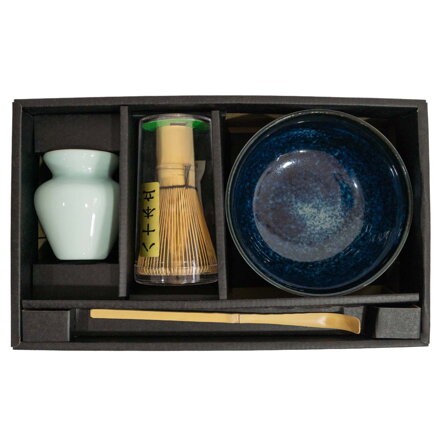 Matcha set tmavě modrý EDO JAPAN